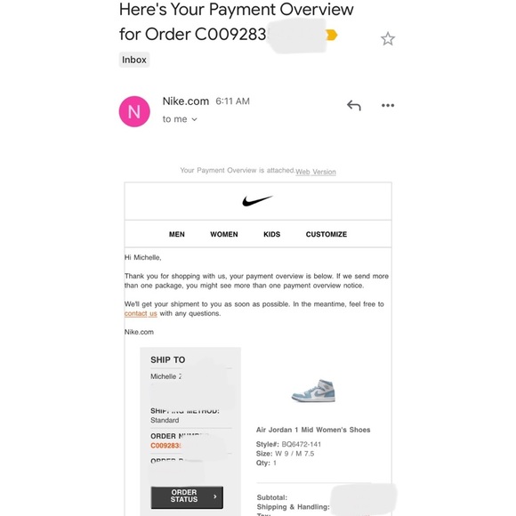 Jordan 1 Mid Sail Worn Blue UNC PRICE FIRM - Picture 12 of 13